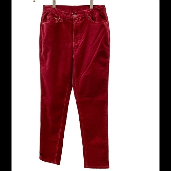 Velvet Jeans Burgundy color size 6 P - Picture 2 of 8